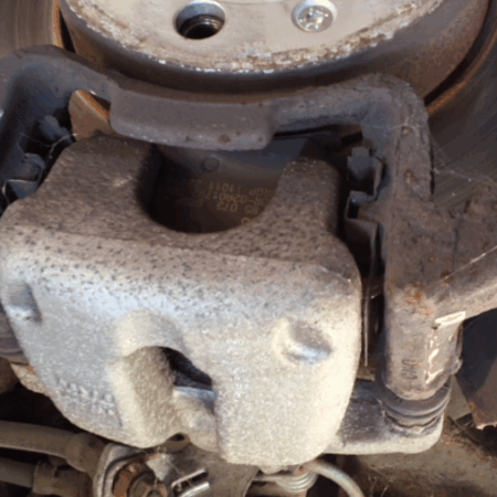 VW Touran  Bremszange Bremssattel hinten