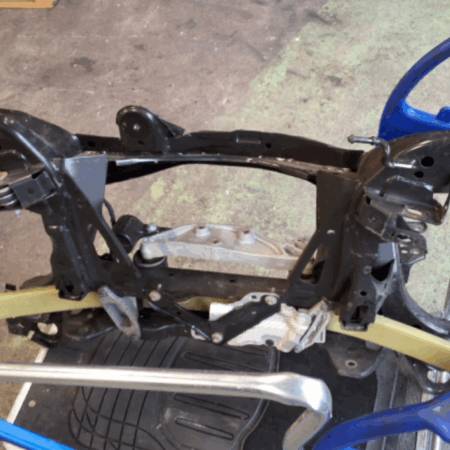 Volvo V60  Achs hinten Achskörper