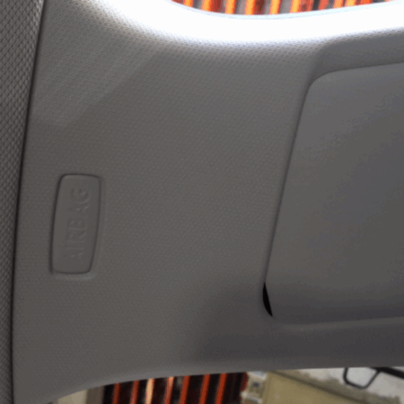 VW Golf 8  Dach Airbag Kopfairbag