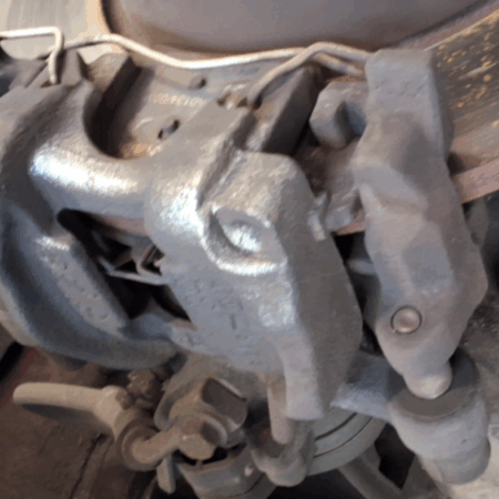 VW Touran  Bremszange Bremssattel hinten
