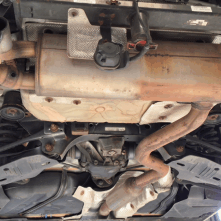 BMW 1-serien 125 Auspuff Auspuffanlage