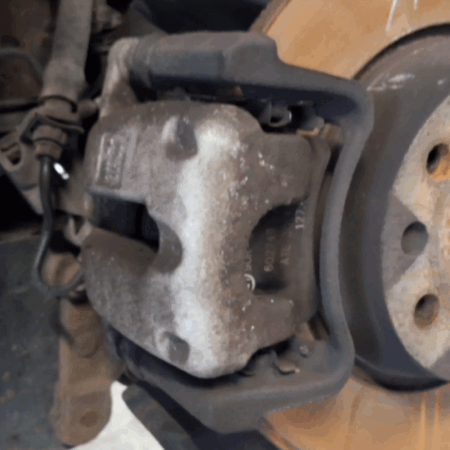 Skoda Superb  Bremszange Bremssattel hinten