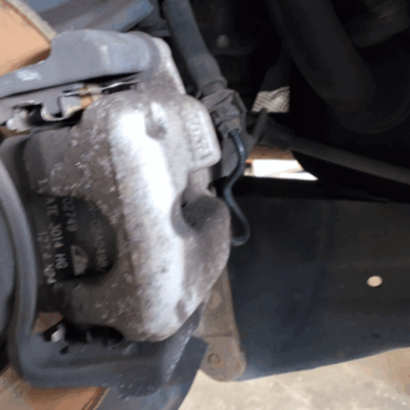 Skoda Superb  Bremszange Bremssattel hinten